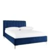 Michelle Keegan Home Phoebe Bed Frame & Headboard - Navy -FurniHaven Shop QFWRF SQ1 0000000048 NAVY SLa