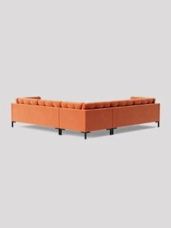 Swoon Landau Fabric 5 Seater Corner Sofa 11 Swoon Landau Fabric 5 Seater Corner Sofa -FurniHaven Shop QGJ7K SQ4 0000000537 BURNT ORANGE RSr