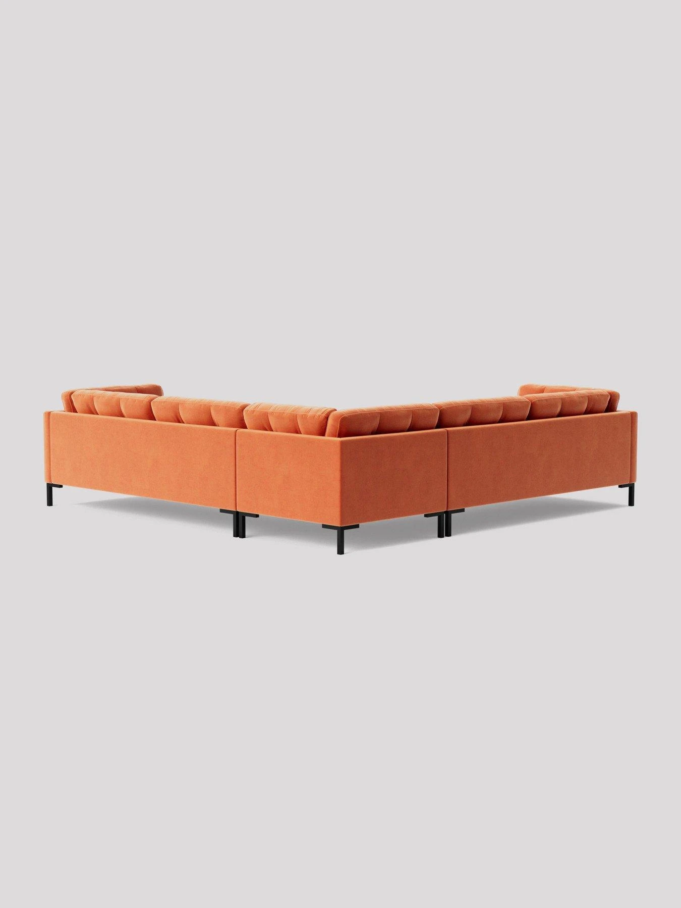 Swoon Landau Fabric 5 Seater Corner Sofa 6 Swoon Landau Fabric 5 Seater Corner Sofa - Image 4