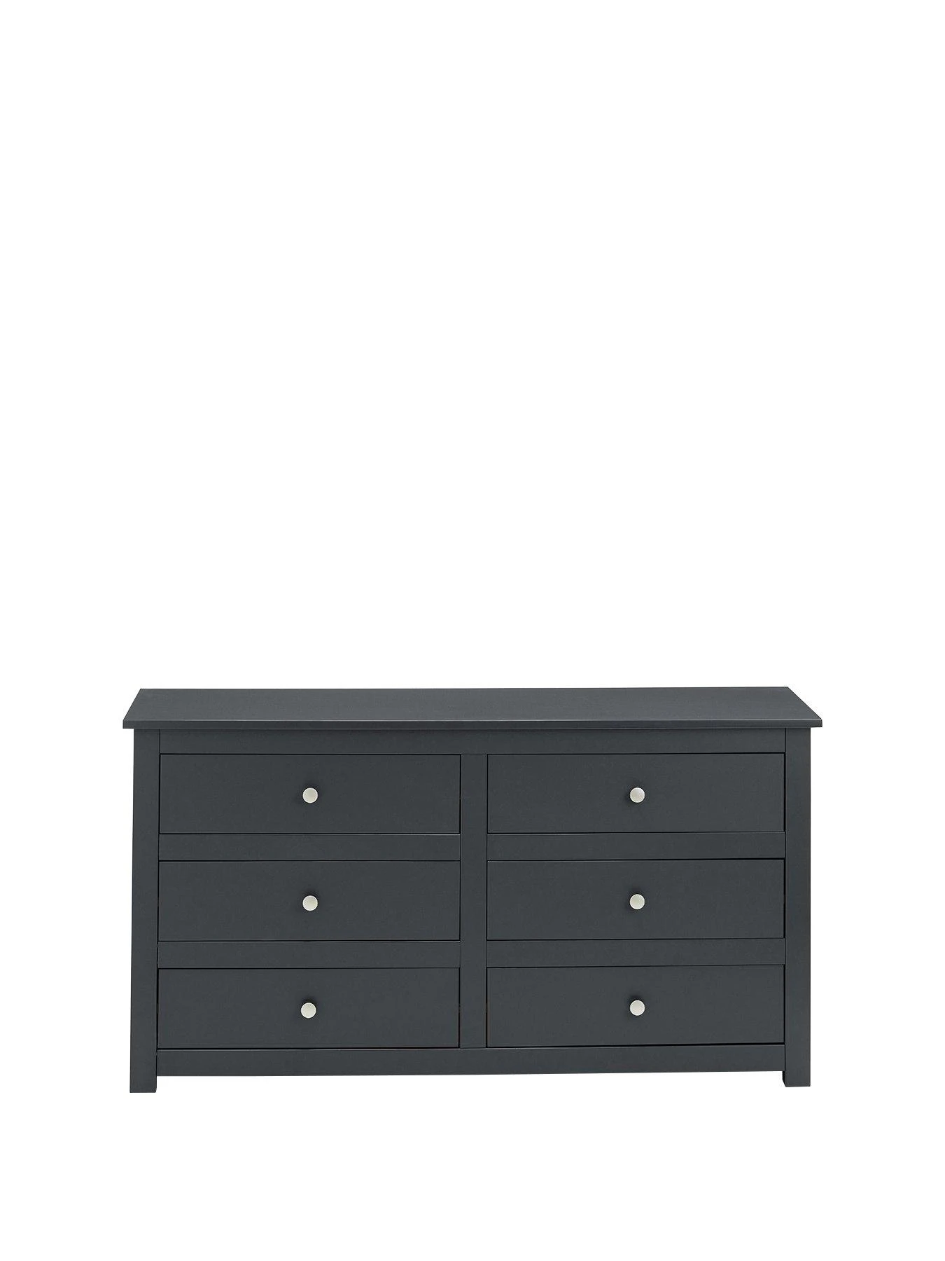Julian Bowen Radley 6 Drawer Chest - Anthracite 3 Julian Bowen Radley 6 Drawer Chest - Anthracite