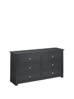 Julian Bowen Radley 6 Drawer Chest - Anthracite 10 Julian Bowen Radley 6 Drawer Chest - Anthracite -FurniHaven Shop QGTM9 SQ3 0000000243 ANTHRACITE SLa