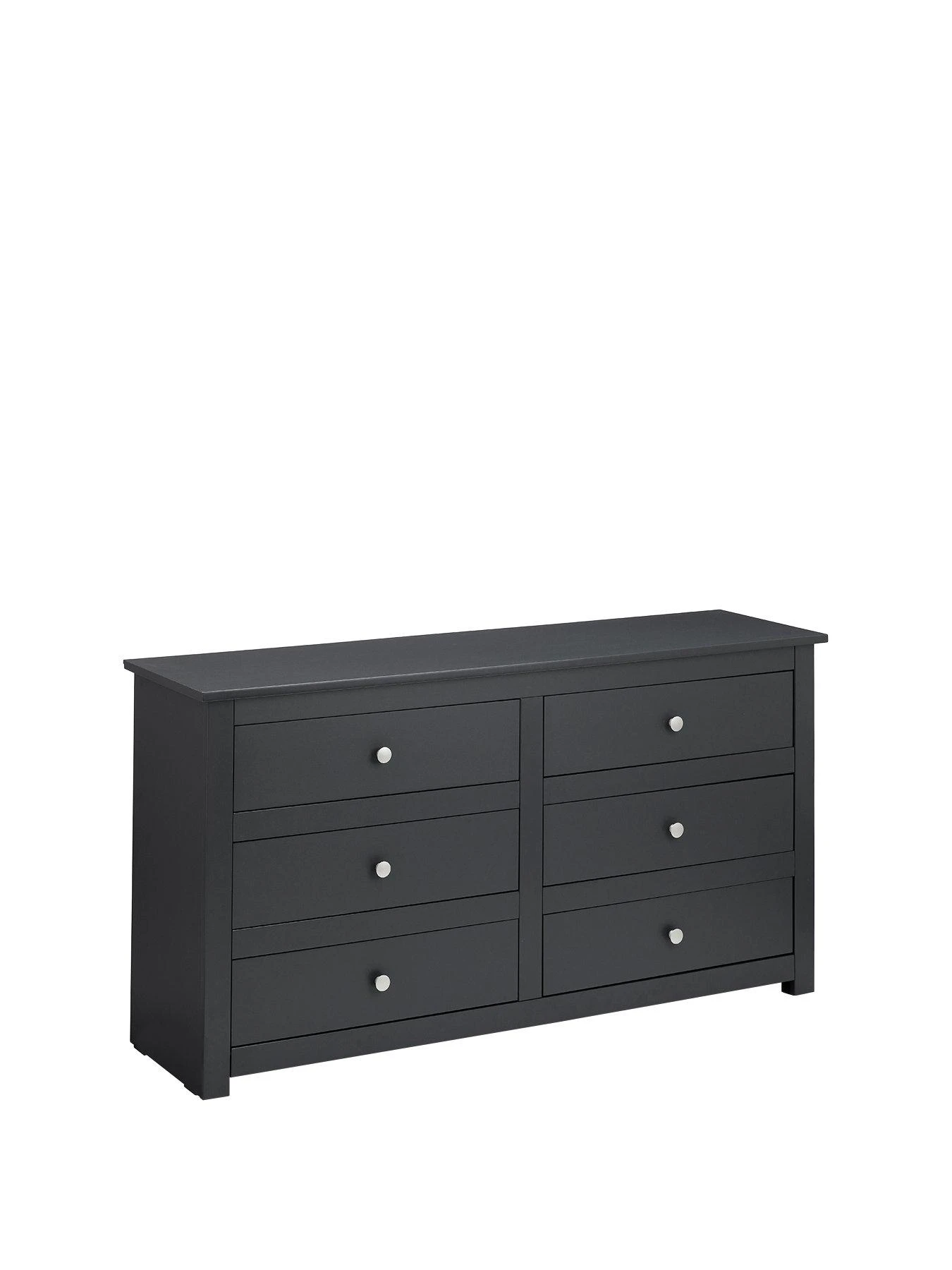 Julian Bowen Radley 6 Drawer Chest - Anthracite 5 Julian Bowen Radley 6 Drawer Chest - Anthracite - Image 3