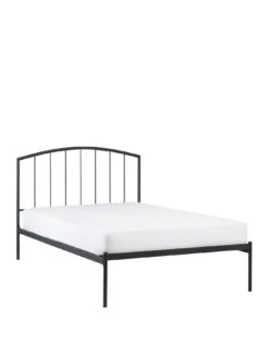 Julian Bowen Onyx Double Metal Bed -FurniHaven Shop QH9NY SQ2 0000000004 BLACK SLf