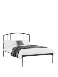 Julian Bowen Onyx Double Metal Bed -FurniHaven Shop QH9NY SQ3 0000000004 BLACK SLa