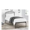Julian Bowen Onyx Single Metal Bed Frame -FurniHaven Shop QHA3E SQ1 0000000004 BLACK SLa