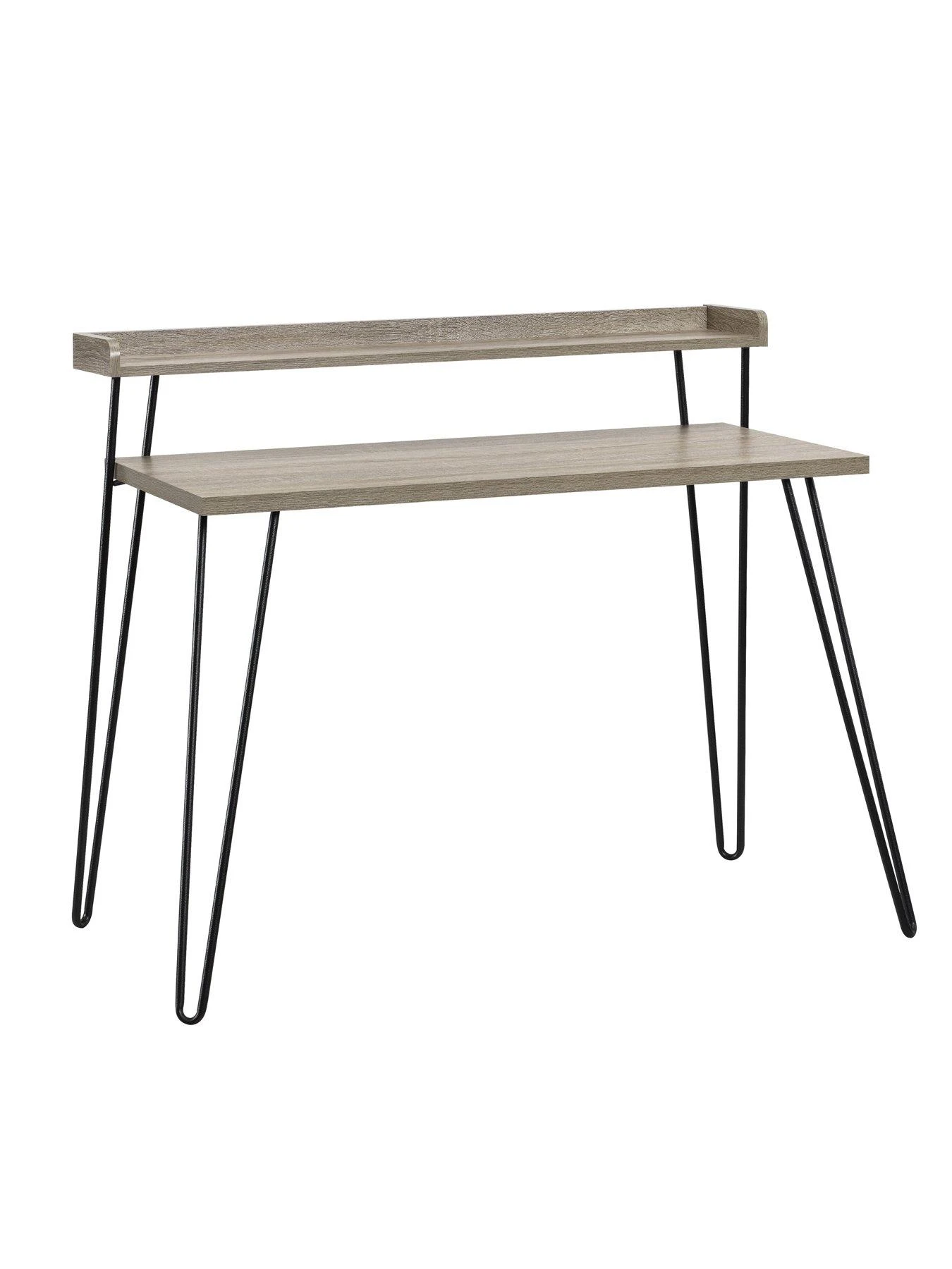 Dorel Home Haven Retro Desk - Grey Oak 3 Dorel Home Haven Retro Desk - Grey Oak