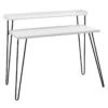 Dorel Home Haven Retro Desk - White -FurniHaven Shop QK7D3 SQ1 0000000013 WHITE SLf