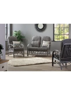 Desser Grey Bali Conservatory Suite (Sofa & Two Chairs) -FurniHaven Shop QKDRV SQ2 0000000088 NO COLOR RSr