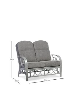 Desser Grey Bali Conservatory Suite (Sofa & Two Chairs) -FurniHaven Shop QKDRV SQ3 0000000088 NO COLOR SLa