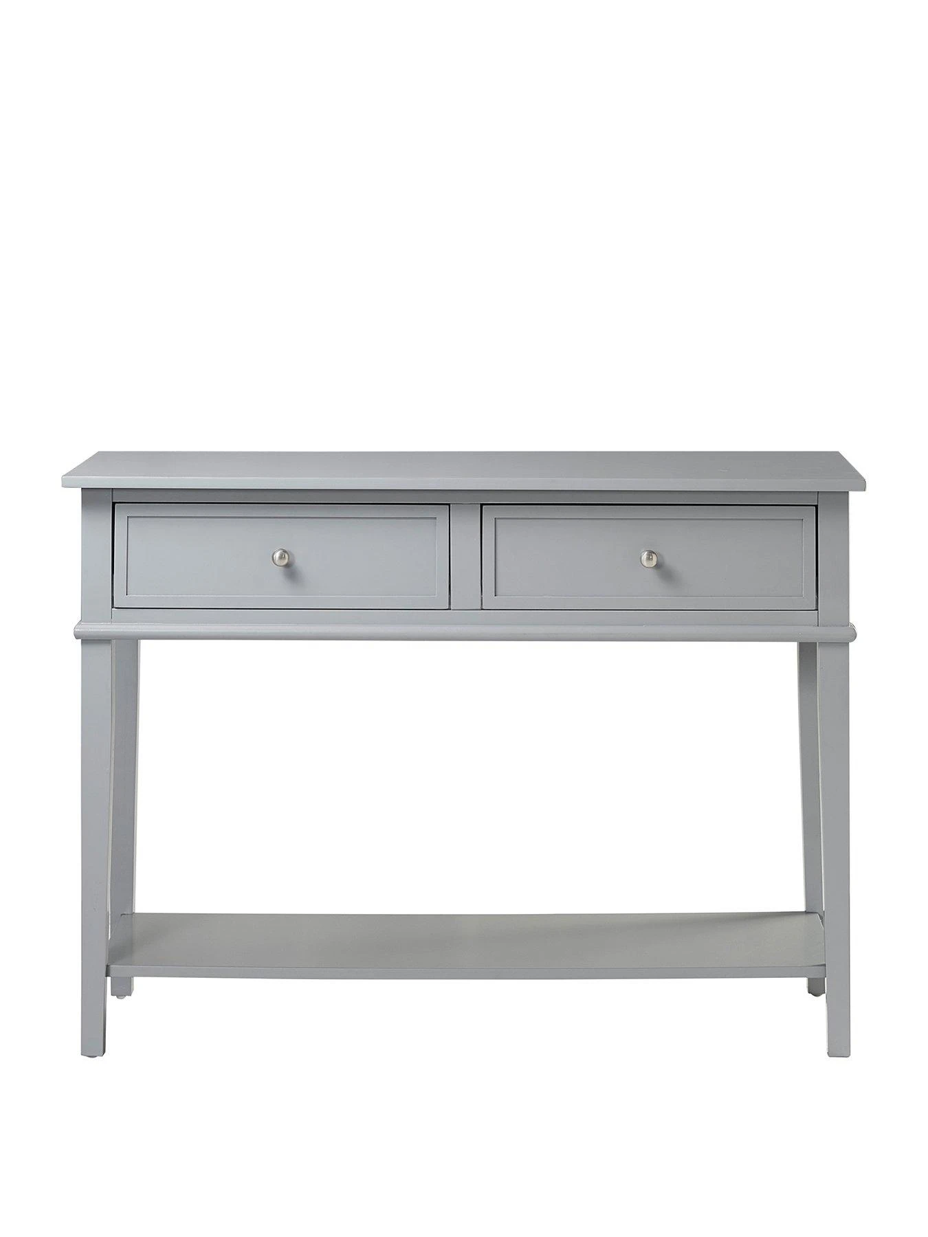 Dorel Home Franklin Console Table- Grey 4 Dorel Home Franklin Console Table- Grey - Image 2