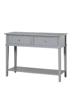 Dorel Home Franklin Console Table- Grey 8 Dorel Home Franklin Console Table- Grey -FurniHaven Shop QKE3P SQ3 0000000005 GREY SLa