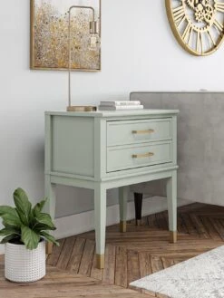CosmoLiving By Cosmopolitan Westerleigh Side Table - Green  -FurniHaven Shop QKG44 SQ4 0000000047 GREEN SLd