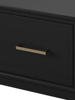 CosmoLiving By Cosmopolitan Westerleigh TV Stand - Black/Gold - Fits Up To 65 Inch -FurniHaven Shop QKG47 SQ6 0000000078 BLACK GOLD SLd2