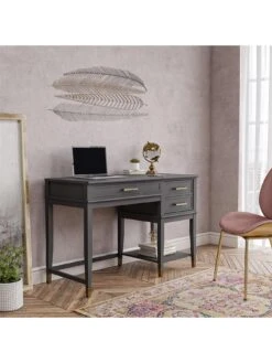 CosmoLiving By Cosmopolitan Westerleigh Lift Desk - Graphite Grey -FurniHaven Shop QKG4F SQ4 0000000005 GREY SLd1