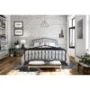Dorel Home Bushwick Metal Bed Frame - Grey