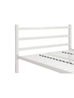 Dorel Home Modern Metal Double Canopy Bed -FurniHaven Shop QPRUK SQ6 0000000013 WHITE SLd3