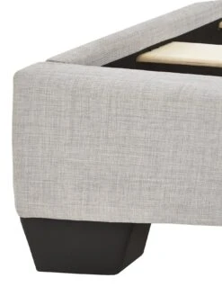 Everyday Riley Fabric Single Bed Frame -FurniHaven Shop QQN6C SQ4 0000000005 GREY SLd1
