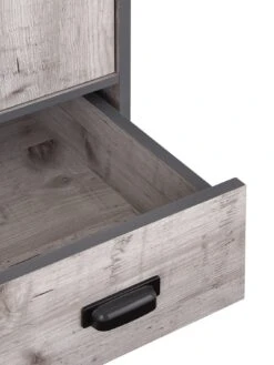 Very Home Jackson 4 Piece Package - Kids 2 Door, 1 Drawer Wardrobe, 2 + 2 Drawer Chest, 2 Drawer Bedside Chest And Desk - Mexican Grey -FurniHaven Shop QRPQJ SQ4 0000015217 MEXICAN GREY SLd