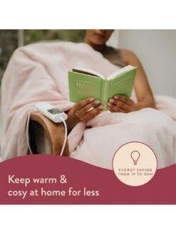 Dreamland Snuggle Up Warming Throw - Pink -FurniHaven Shop QVJC9 SQ4 0000000063 PINK SLd1