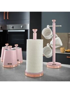 Tower Cavaletto Kitchen Towel Pole - Pink -FurniHaven Shop QYAWM SQ5 0000000063 PINK SLd3