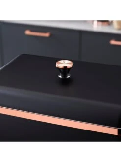 Tower Cavaletto Bread Bin - Black -FurniHaven Shop QYAWN SQ4 0000000004 BLACK SLd2