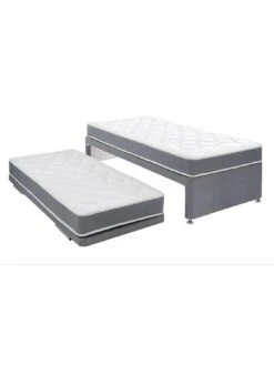 Airsprung Berlin High Level Guest Bed -FurniHaven Shop R6KKD SQ4 0000000013 WHITE SLd