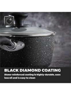 Tower Precision 5 Piece Pan Set -FurniHaven Shop RAYTL SQ4 0000000004 BLACK SLd2