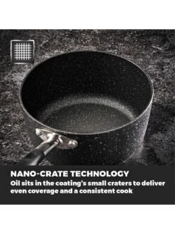 Tower Precision 5 Piece Pan Set -FurniHaven Shop RAYTL SQ6 0000000004 BLACK SLd4