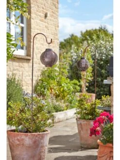 Smart Solar Forli Flaming Lantern 2 Pack -FurniHaven Shop RCF3W SQ2 0000000099 N A SLd