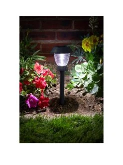 Smart Solar 4 Pack Triton Solar Stake Lights
