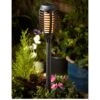 Smart Solar Party Flaming Torch Black, 5 Pk 2 Smart Solar Party Flaming Torch Black, 5 Pk -FurniHaven Shop RCF4Q SQ1 0000000099 N A SLf