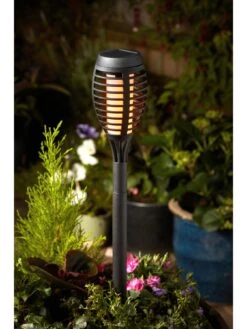 Smart Solar Party Flaming Torch Black, 5 Pk -FurniHaven Shop RCF4Q SQ3 0000000099 N A SLd1