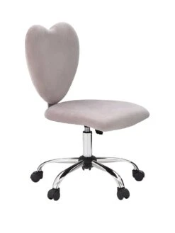 Very Home Heart Office Chair - Grey - FSC® Certified -FurniHaven Shop RCFC3 SQ3 0000000005 GREY SLa