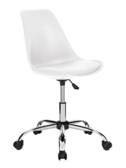 Very Home Layla Office Chair - White -FurniHaven Shop RCFCQ SQ4 0000000013 WHITE SLd