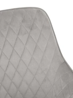 Very Home Diamond Fabric Office Chair - Grey - FSC® Certified -FurniHaven Shop RCFCY SQ4 0000000005 GREY SLd