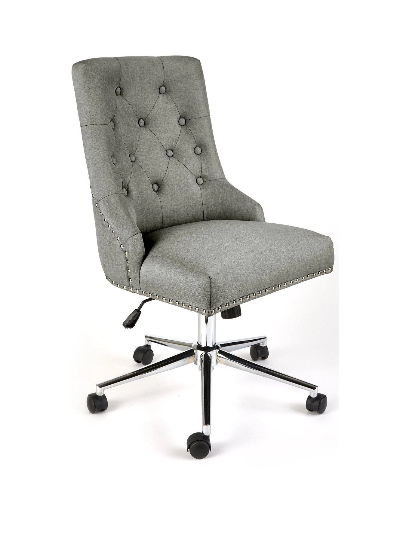 Very Home New Warwick Fabric Office Chair - Grey - FSC® Certified 4 Very Home New Warwick Fabric Office Chair - Grey - FSC® Certified - Image 2