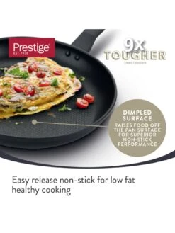 Prestige 9x Tougher Easy Release Non-stick Induction 29 cm Stirfry Pan -FurniHaven Shop RF9LN SQ3 0000000004 BLACK SLd1