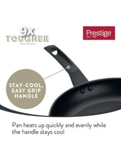 Prestige 9x Tougher Easy Release Non-stick Induction 29 cm Stirfry Pan -FurniHaven Shop RF9LN SQ5 0000000004 BLACK SLd3