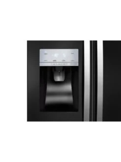 Hisense RS694N4IBF 91cm Wide, Total No Frost, American-Style Fridge Freezer - Black Look -FurniHaven Shop RFDTC SQ4 0000000004 BLACK SLd2