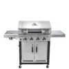 Char-Broil Advantage Series™ 445S - 4 Burner Gas Barbecue Grill With TRU-Infrared™ Technology - Stainless Steel -FurniHaven Shop RFYUY SQ1 0000000099 N A SLf