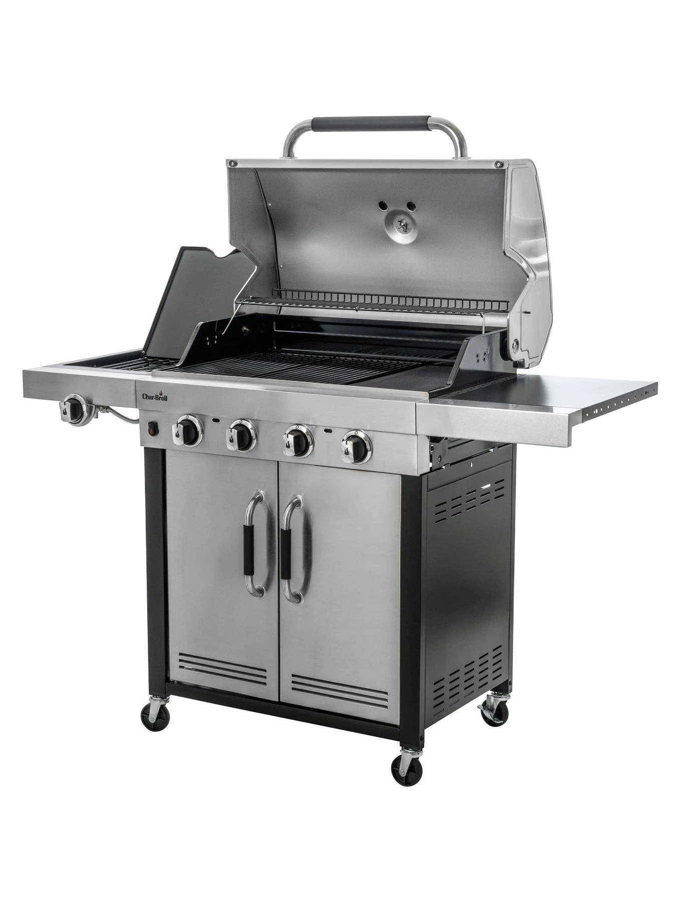Char-Broil Advantage Series™ 445S - 4 Burner Gas Barbecue Grill With TRU-Infrared™ Technology - Stainless Steel 5 Char-Broil Advantage Series™ 445S - 4 Burner Gas Barbecue Grill With TRU-Infrared™ Technology - Stainless Steel - Image 3