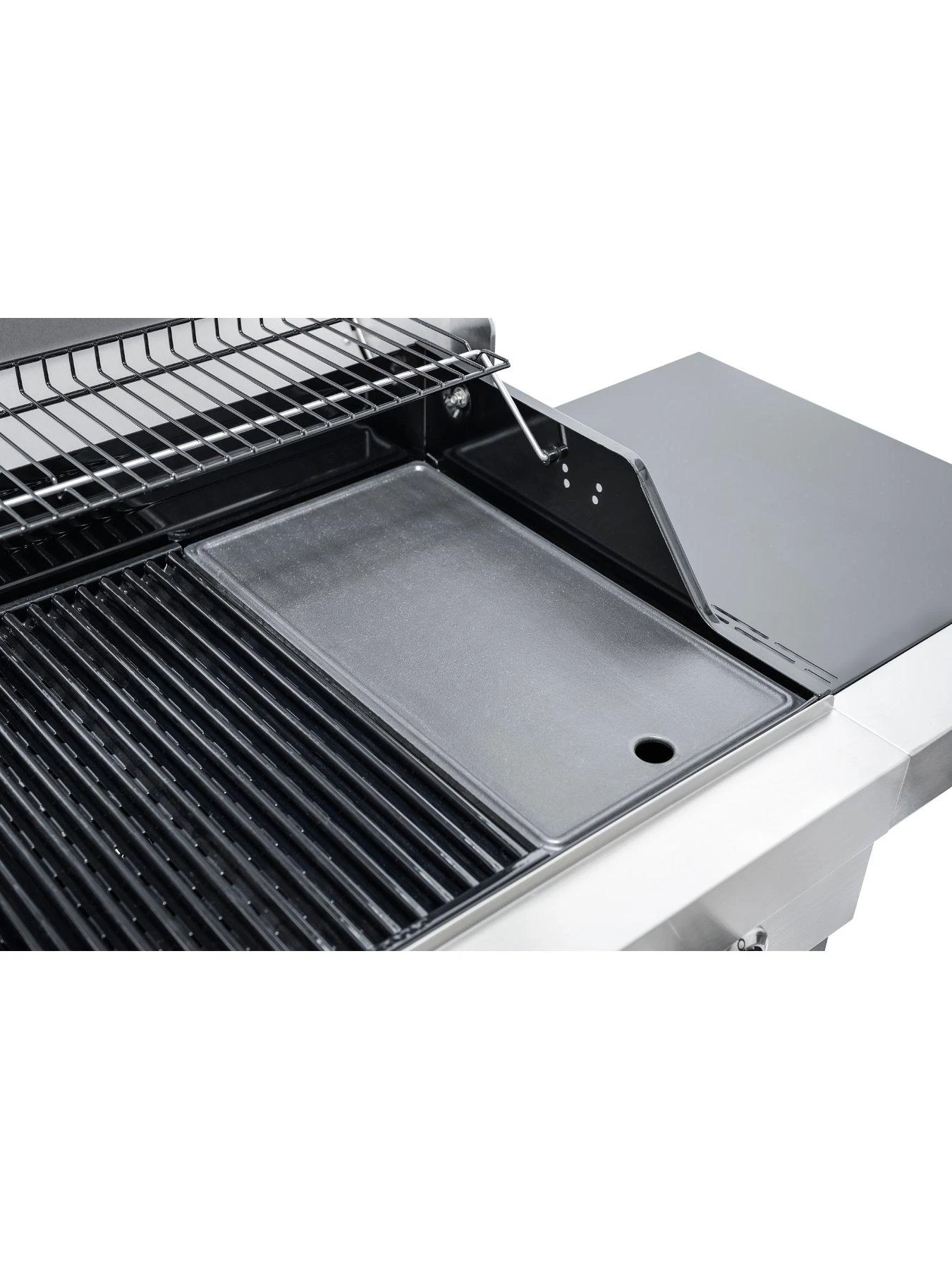 Char-Broil Advantage Series™ 445S - 4 Burner Gas Barbecue Grill With TRU-Infrared™ Technology - Stainless Steel 8 Char-Broil Advantage Series™ 445S - 4 Burner Gas Barbecue Grill With TRU-Infrared™ Technology - Stainless Steel - Image 6