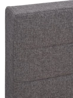 Very Home Lennox Fabric Bed Frame With Mattress Options (Buy And SAVE!) -FurniHaven Shop RKPYM SQ4 0000000005 GREY SLd1