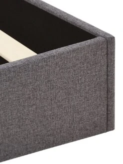 Very Home Lennox Fabric Bed Frame With Mattress Options (Buy And SAVE!) -FurniHaven Shop RKPYM SQ5 0000000005 GREY SLd2