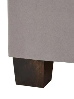 Very Home Dakota Velvet Ottoman Storage Bed With Mattress Options - Grey -FurniHaven Shop RKQ3F SQ6 0000000005 GREY SLd3