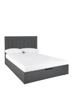 Very Home Nova Faux Leather Ottoman Bed Frame With Mattress Options (Buy & SAVE!) 9 Very Home Nova Faux Leather Ottoman Bed Frame With Mattress Options (Buy & SAVE!) -FurniHaven Shop RKQ9Q SQ2 0000000005 GREY SLf