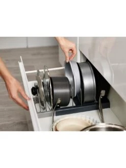 Joseph Joseph Drawerstore Expanding Cookware Organiser -FurniHaven Shop RLAHR SQ6 0000000005 GREY SLd4