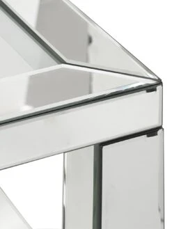 Very Home Freya Mirrored Coffee Table - FSC® Certified -FurniHaven Shop RM7F3 SQ4 0000000035 SILVER SLd