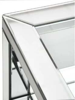 Very Home Freya Mirrored Coffee Table - FSC® Certified -FurniHaven Shop RM7F3 SQ5 0000000035 SILVER SLd1