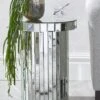 Very Home Azalea Mirror Top Side Table - FSC® Certified -FurniHaven Shop RM96K SQ1 0000000035 SILVER RSr